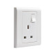 فيش 13أمبير ( 13A 1 GANG SWITCHED SOCKET OUTLET DP )