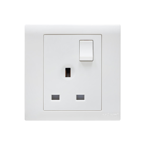 فيش 13أمبير ( 13A 1 GANG SWITCHED SOCKET OUTLET DP )