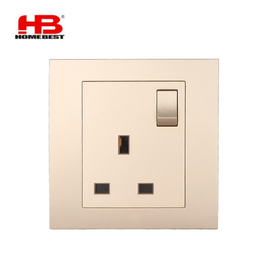 فيش 13أمبير  ( 13A 1 GANG  SWITCHED SOCKET WITH NEON DP )